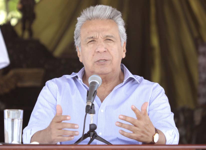 Lenín Moreno, de 71 años, fue presidente desde mayo 24 de 2017 hasta la misma fecha de 2021.