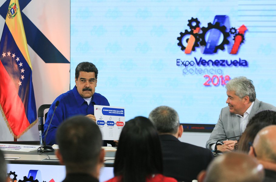 Maduro aumenta 95,4% ingreso mínimo en Venezuela