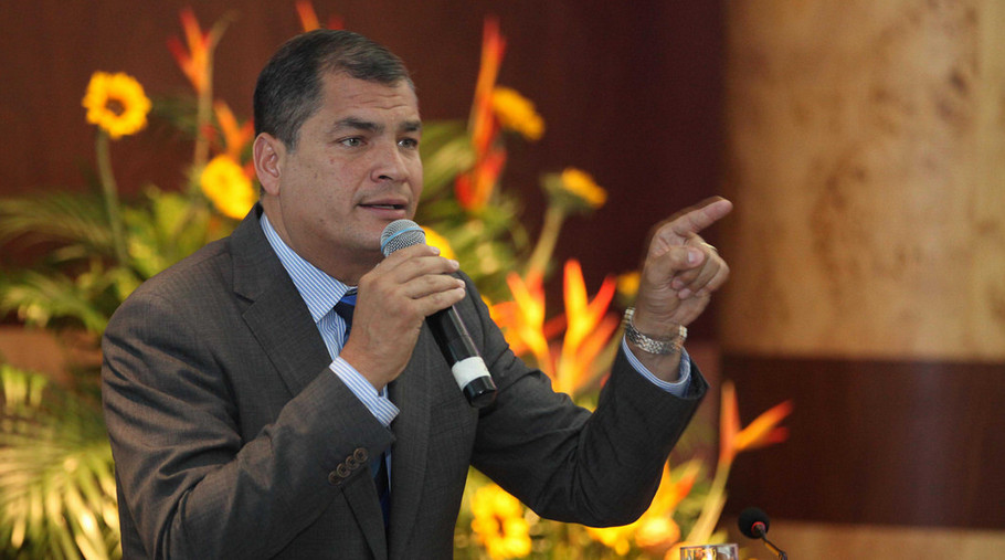 Rafael Correa alaba triunfo de Evo Morales en Bolivia