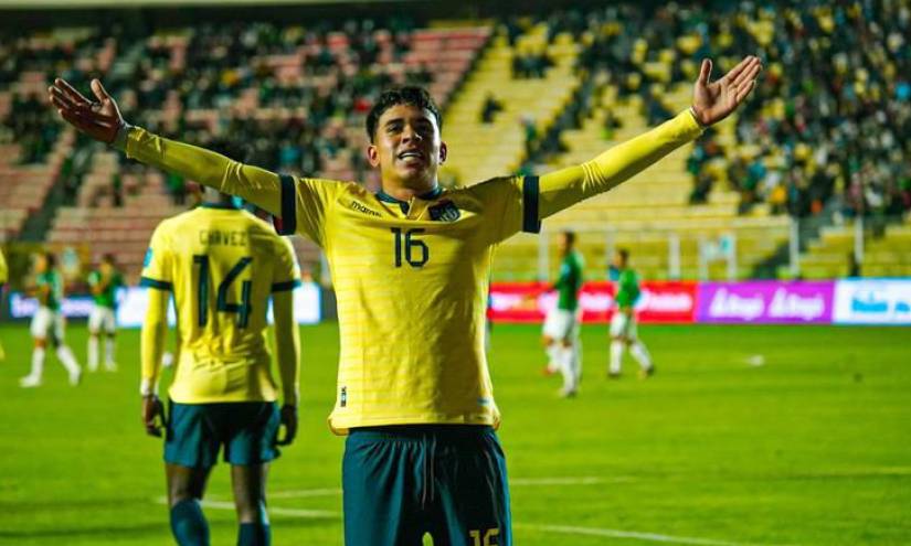 Kendry Páez tuvo el debut y el gol más joven con la Selección de Ecuador.