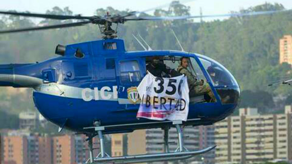 Maduro denuncia lanzamiento de 2 granadas desde helicóptero contra corte en Caracas