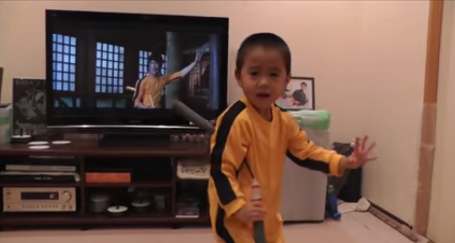 (VIDEO) El pequeño &quot;Bruce Lee&quot; que causa sensación en China