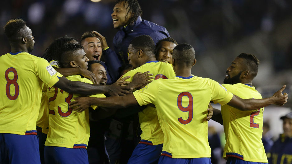 Ecuador al bombo 2 para el sorteo de grupos de Copa América Centenario