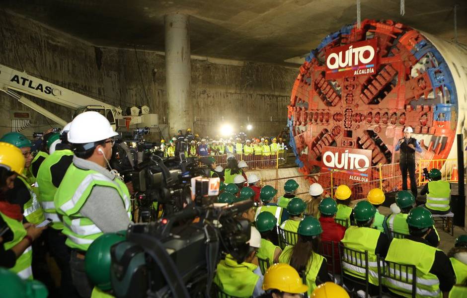 Constructora Odebrecht confirma salida de obra del Metro de Quito