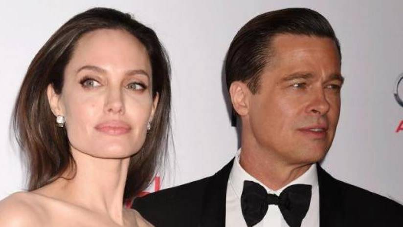 Imagen de archivo de Angelina Jolie y Brad Pitt.