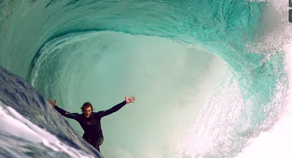 El surf visto en 1000 cuadros por segundo