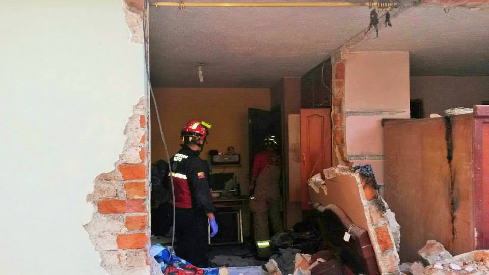 5 heridos a causa de dos explosiones en Quito