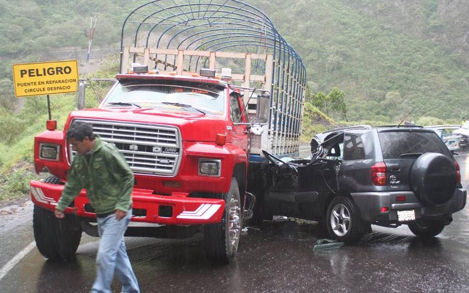 En 2013 murieron 13.479 personas en accidentes de tránsito en países andinos