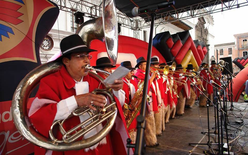 4 agrupaciones buscan ser la mejor Banda de Pueblo de Quito