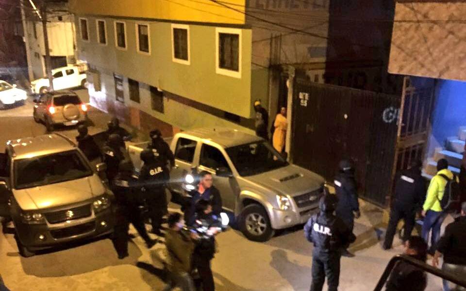 16 personas fueron detenidas en Quito por asociación ilícita