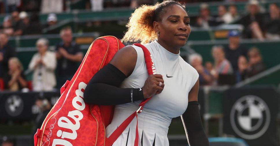Serena Williams le dice adiós al torneo de Auckland