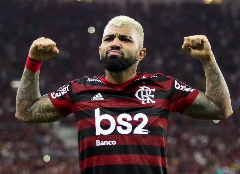 Gabigol, figura del Flamengo.