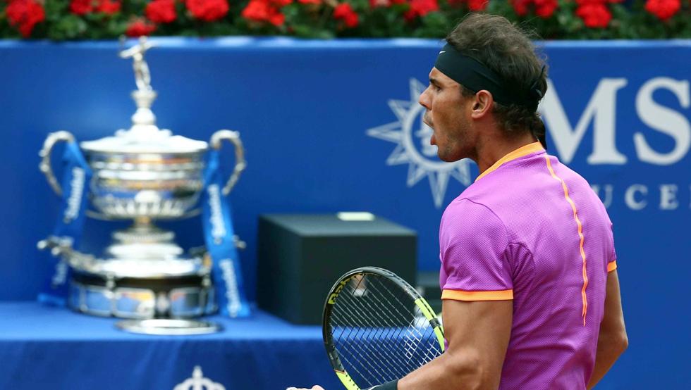 Rafael Nadal logra su décimo título en Barcelona
