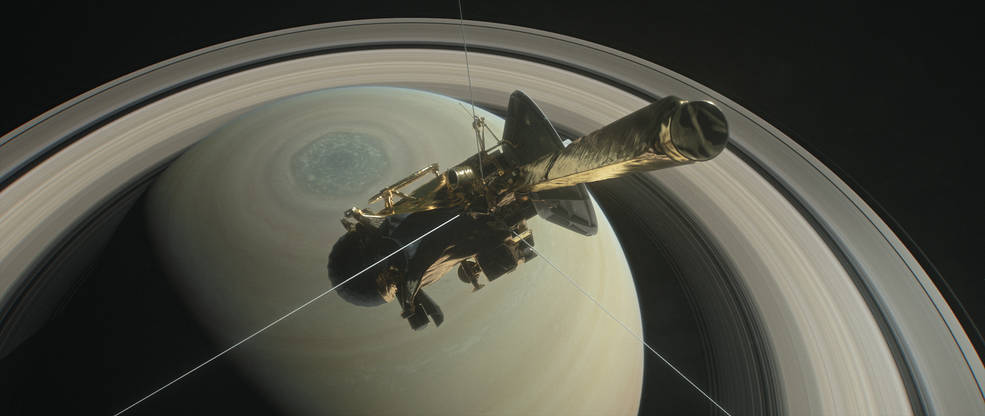 Una nave de la NASA se prepara para explorar los anillos de Saturno