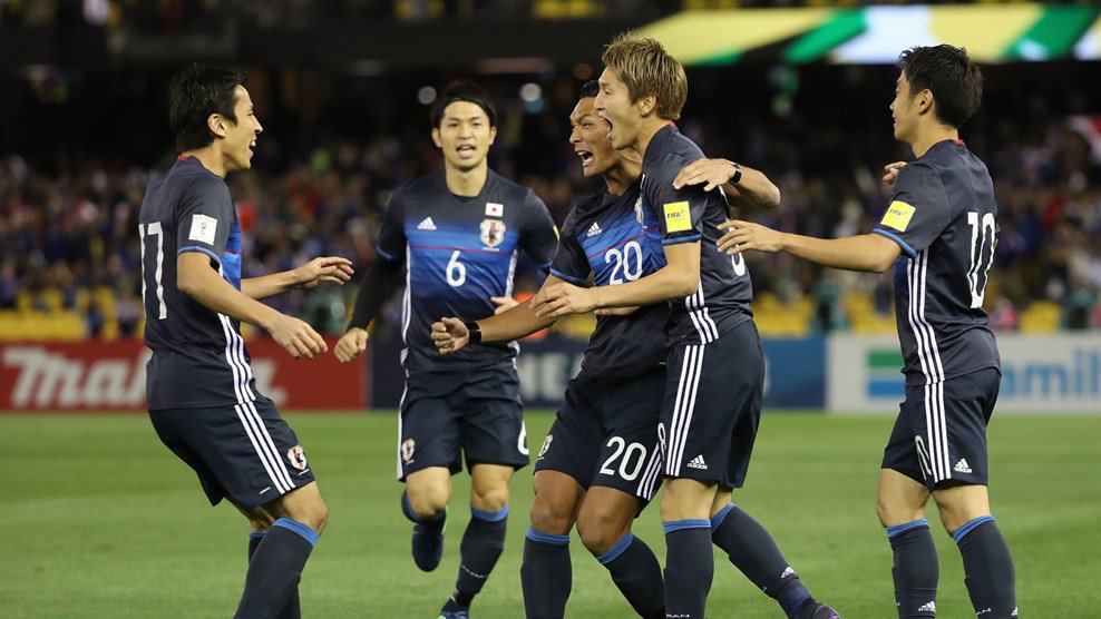 Japón logra su clasificación al Mundial de Rusia 2018