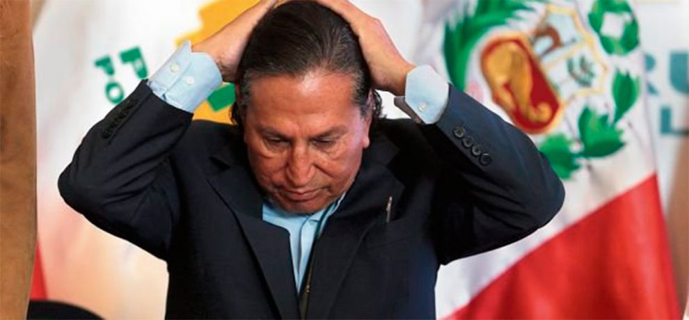 Perú ofrece $30.000 a quien ayude a capturar al expresidente Alejandro Toledo