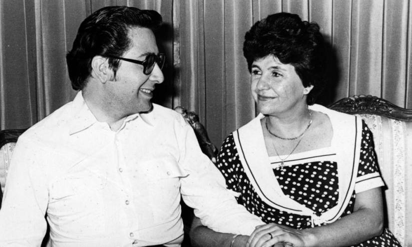 Jaime Roldós Aguilera junto a su esposa, Martha Bucaram, en una imagen de archivo.