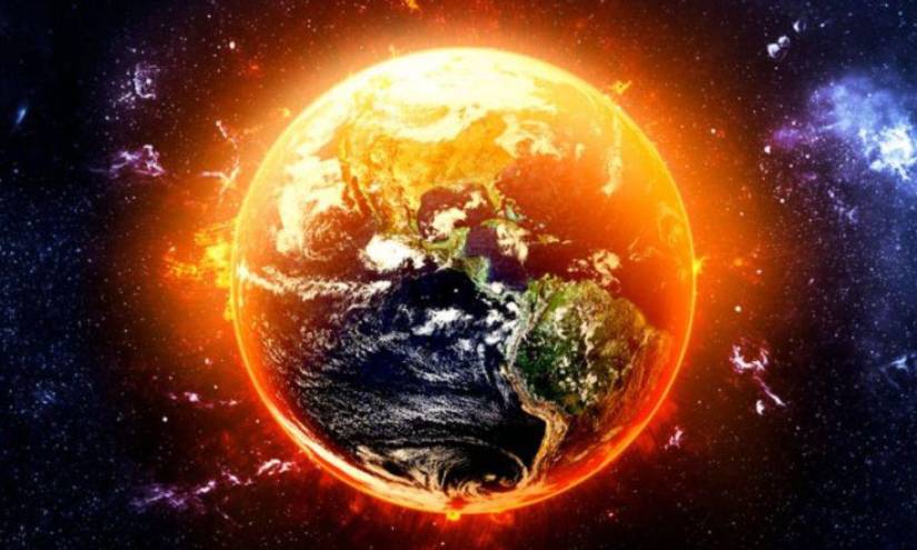 Imagen referencial a las altas temperaturas que se han desatado en el planeta a causa de la emisión de gases de efecto invernadero, mismos que son provocados por el hombre.
