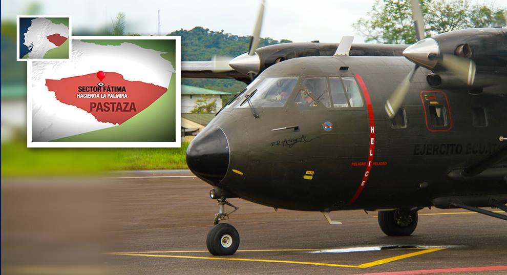 Accidente de avión del Ejército deja 22 personas fallecidas en Pastaza
