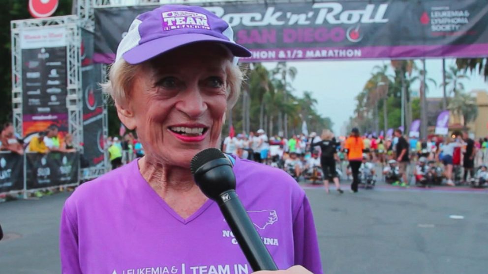 Una abuela estadounidense de 92 años tiene el récord de terminar un maratón