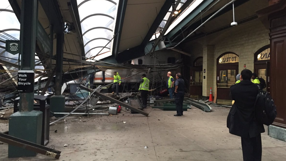 Al menos tres muertos y 200 heridos en accidente de tren en Nueva Jersey