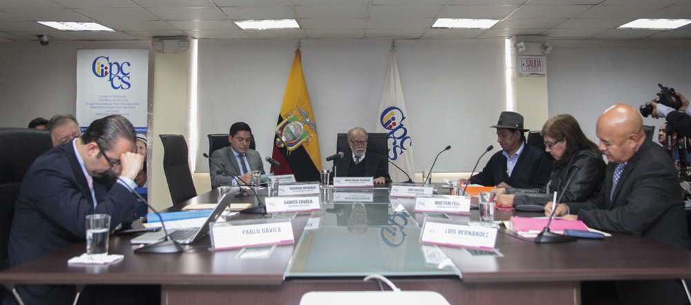 Consejo de Participación transitorio sesiona en Guayas