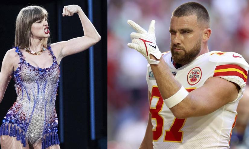 Taylor Swift y Travis Kelce, jugador del Kansas City Chief, son estrellas del Super Bowl LVIII