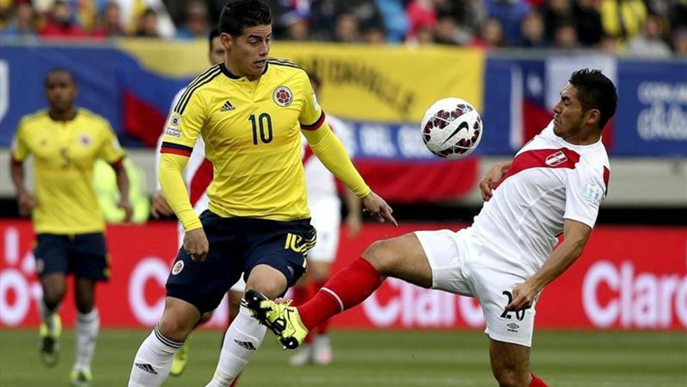Perú y Colombia se disputan un pase directo a Rusia 2018