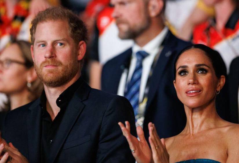 Imagen referencial del Harry y su esposa, Meghan Markle.