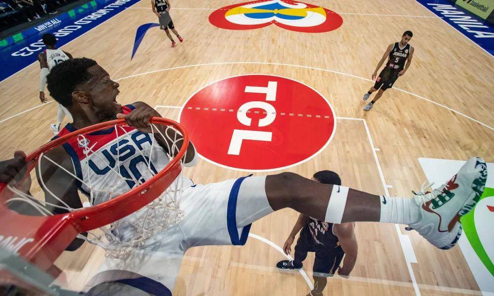 Mundial de Baloncesto: Estados Unidos barre a Jordania y clasifica a la siguiente ronda