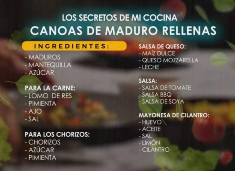 Te mostramos los ingredientes que necesitas para preparar en casa