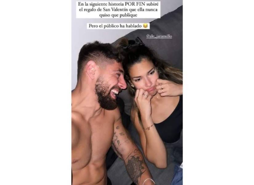 El influencer finalmente decidió compartir con sus seguidores el picante regalo de la Caramelo