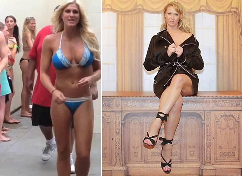 Imágenes difundidas en redes sociales a raíz del escándalo.