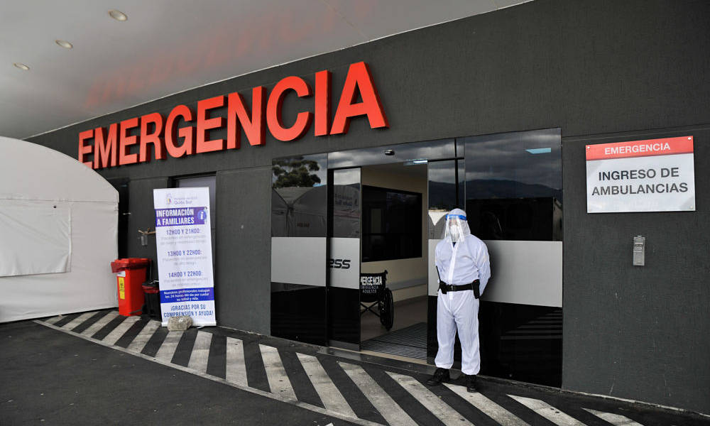 Lleno Cuidados Intensivos en hospital IESS Quito Sur