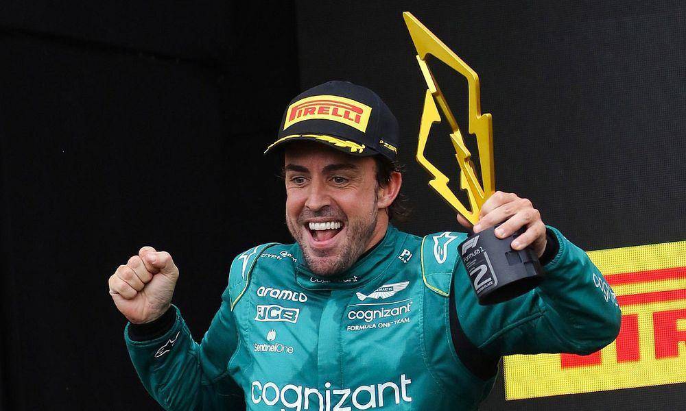 Fernando Alonso y una brillante exhibición para remontar al Checo Pérez y meterse en el podio de la Fórmula 1