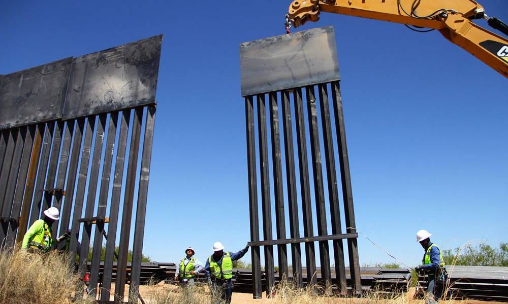 EEUU: liberan USD 3.600 millones para muro con México