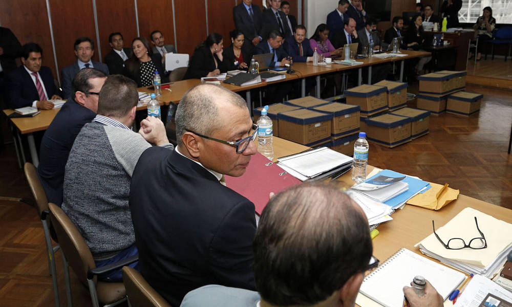 Vicepresidente Jorge Glas acusa a Fiscalía de haber pactado su cabeza con Odebrecht