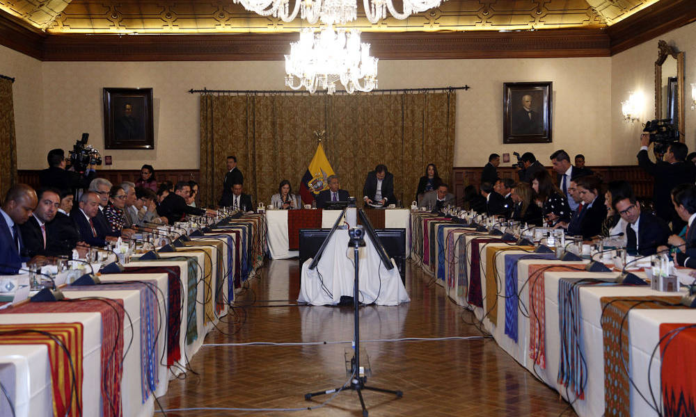Presidente Moreno analiza nombres de terna para reemplazar a Glas en vicepresidencia