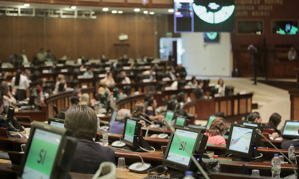 Asambleístas reaccionan tras admisión de pedido de juicio político a Glas por Corte Constitucional