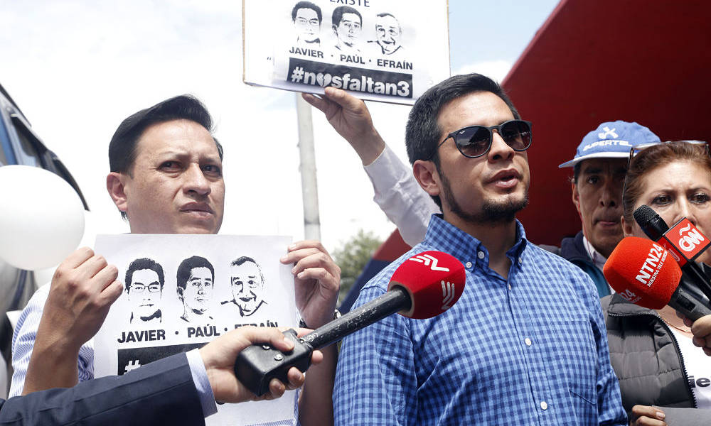 Familiares de periodistas piden esclarecer crimen