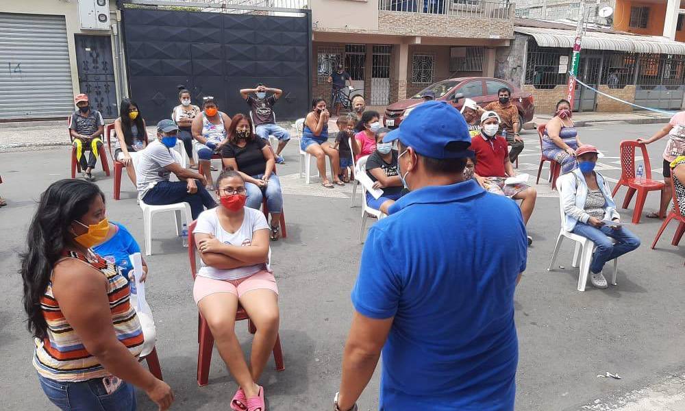 Municipio de Guayaquil interviene 7 zonas con mayor índice de COVID-19