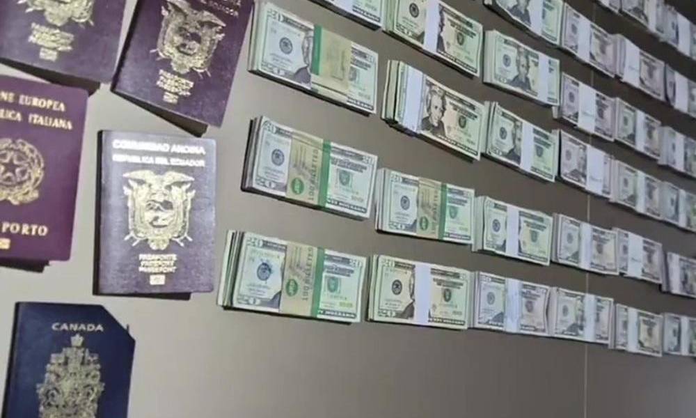 Benny, empresario extranjero detenido por la Policía, tenía siete pasaportes y 300 mil dólares falsos