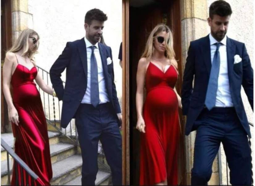 La imagen que desató el rumor del supuesto embarazo de la española