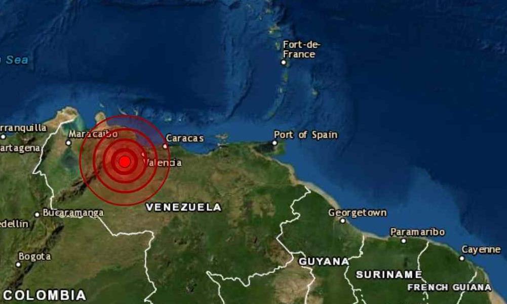 Sismo de 4,0 en la escala Richter sacude el noroeste de Venezuela
