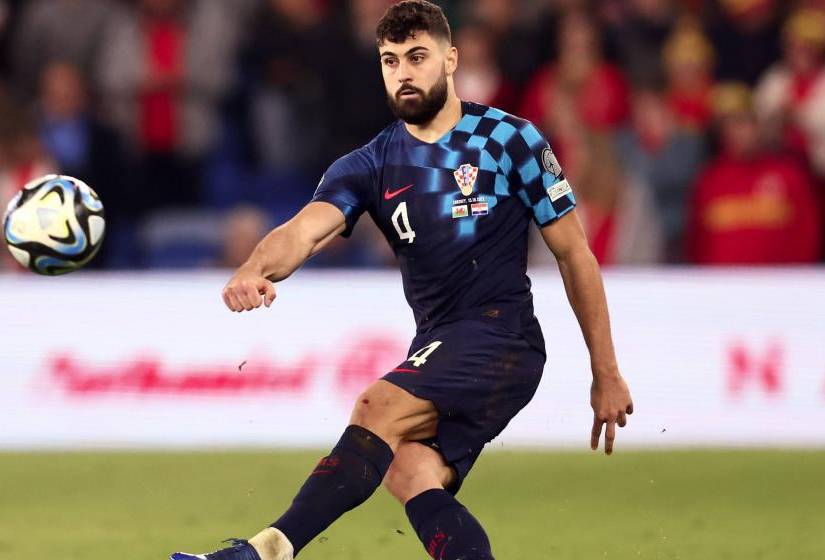 Gvardiol en la Selección croata 2024.
