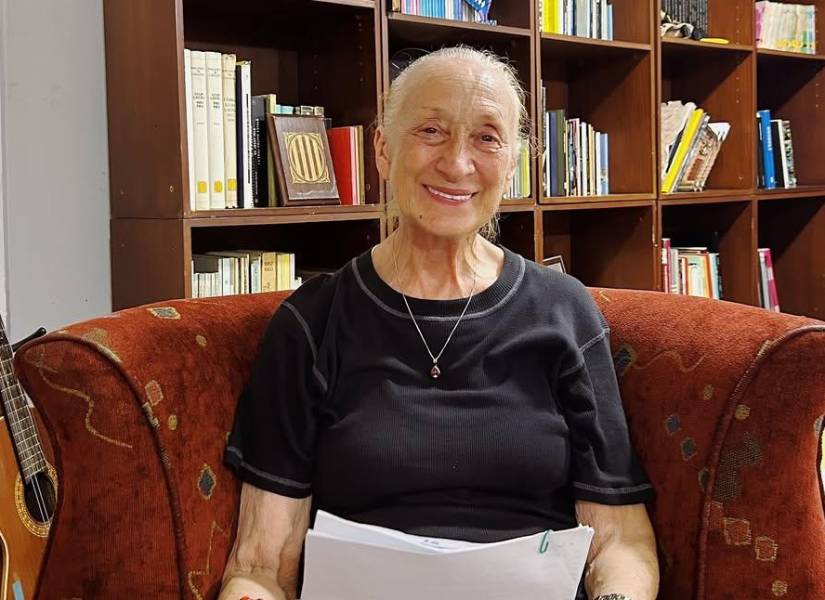 Marina Salvarezza incursionó en el teatro a sus 13 años.