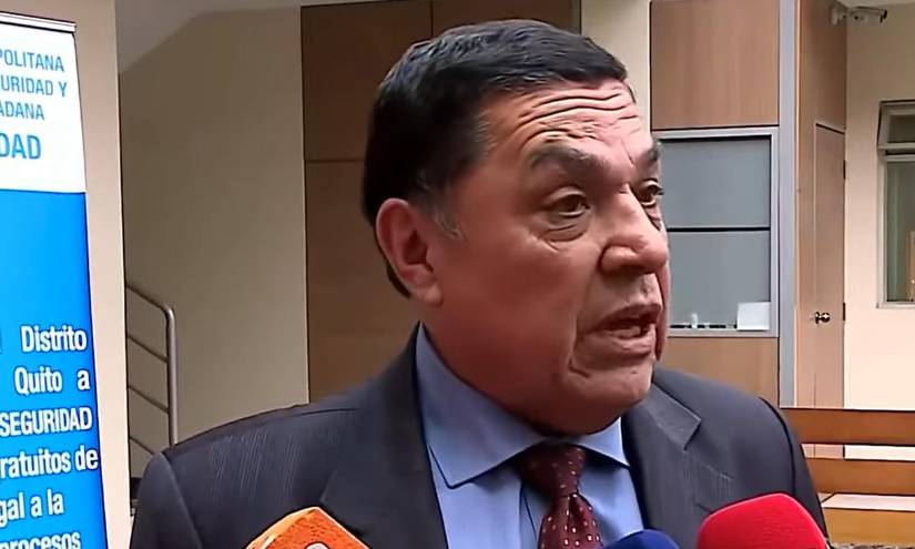 Edison Burbano es el abogado del exteniente Germán Cáceres del Salto.