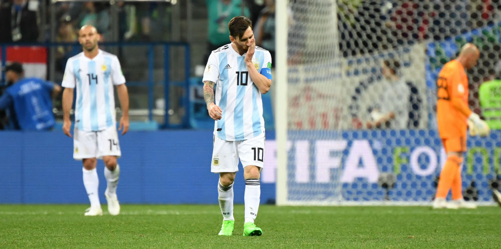 Croacia humilla y deja cerca de la eliminación a Argentina