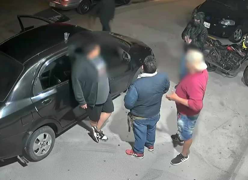 Violento asalto en Llano Grande