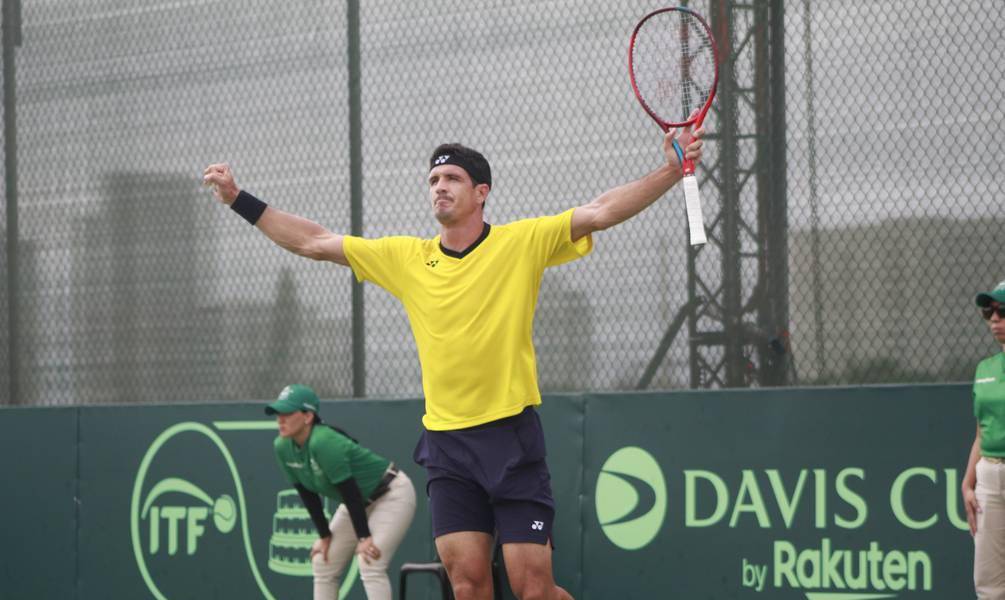 Emilio Gómez remonta a Huesler y empareja la serie entre Ecuador y Suiza